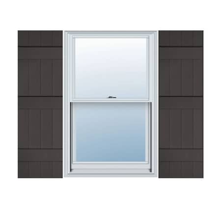 Ekena Millwork Lifetime Vinyl, TailorMade 4 Board Joined (2 Batten), Board-n-Batten, Shutter Loks, LJ4C14X05200MS, PR LJ4C14X05200MS